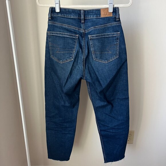 AE Stretch Mom Straight Jean - Picture 6 of 11